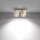 Deckenlampe Aluminium Beige 2-flammig GU10 L:26 cm