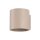 Wandlampe Up Down indirekt Aluminium Taupe G9 10cm rund