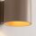 Wandlampe Up Down indirekt Aluminium Taupe G9 10cm rund