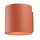 Wandlampe Up Down indirekt Aluminium Ockerrot G9 H:10cm