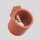 Wandlampe Up Down indirekt Aluminium Ockerrot G9 H:10cm