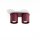 Deckenlampe Aluminium Burgund 2-flammig GU10 L:26cm