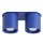 Deckenlampe Aluminium Ultramarin 2-flammig GU10 L:26cm