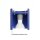 Deckenlampe Aluminium Ultramarin 2-flammig GU10 L:26cm