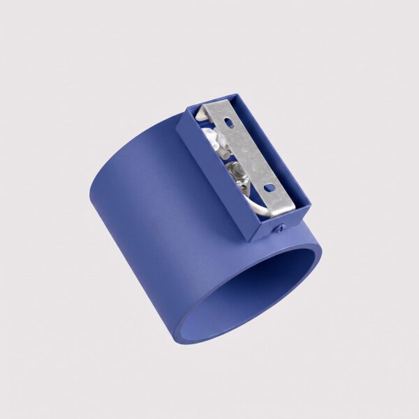 Wandlampe Up Down indirekt Aluminium Ultramarin G9 10cm