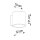 Wandlampe Up Down indirekt Aluminium Olivgrün G9 H:10cm