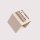 Wandlampe Up Down indirekt Aluminium Beige G9 T:12cm
