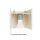 Wandlampe Up Down indirekt Aluminium Beige G9 T:12cm