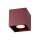 Deckenstrahler Aluminium Burgund Modern GU10 B:10cm