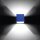 Wandlampe Aluminium Ultramarin Up Down indirekt G9 10cm