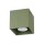 Deckenspot Aluminium Olivgrün Modern GU10 B:10 cm