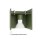 Wandlampe Up Down indirekt Aluminium Olivgrün G9 10cm