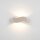 Wandlampe Up Down blendarm indirekt Stahl Taupe G9 30cm