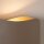 Wandlampe Up Down blendarm indirekt Stahl Taupe G9 30cm