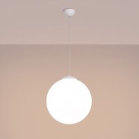 Hängelampe höhenverstellbar Glas Stahl E27...