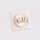 Deckenlampe blendarm Glas Stahl Beige satiniert G9 12cm