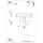 Deckenlampe blendarm Glas Stahl Taupe satiniert G9 12cm