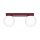 Deckenlampe blendarm Glas Stahl Burgund G9 L:34,5cm