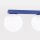 Deckenlampe Glas Stahl Ultramarin 2-flammig G9 34,5cm