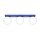 Deckenlampe Glas Stahl Ultramarin 3-flammig G9 L:50cm