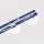 Deckenlampe Glas Stahl Ultramarin 6-flammig G9 L:120cm