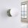 Wandlampe Schalter blendarm Glas Stahl Olivgrün G9 12cm