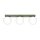 Deckenlampe blendarm Glas Stahl Olivgrün G9 L:50cm