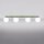 Deckenleuchte blendarm Glas Stahl Olivgrün G9 88cm