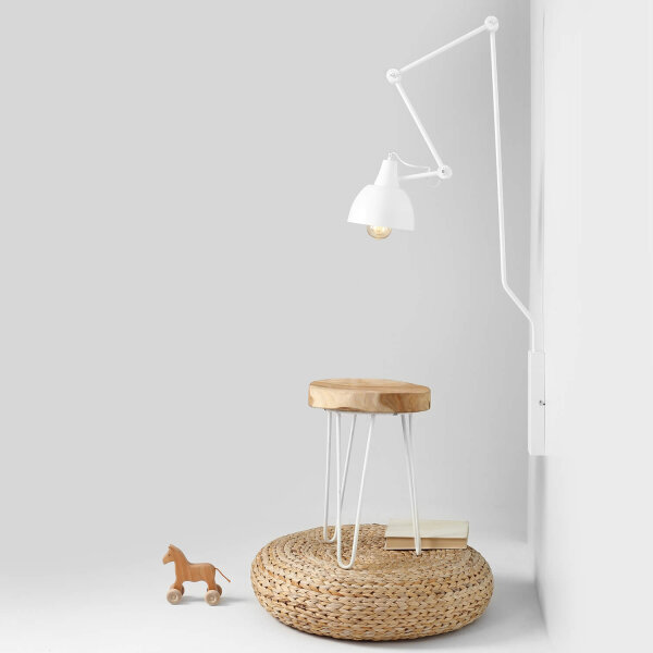 Wandleuchte Weiß Modern Design Leseleuchte Wand