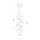 Pendelleuchte Glas Stahl Sand E14 B:42 cm blendarm