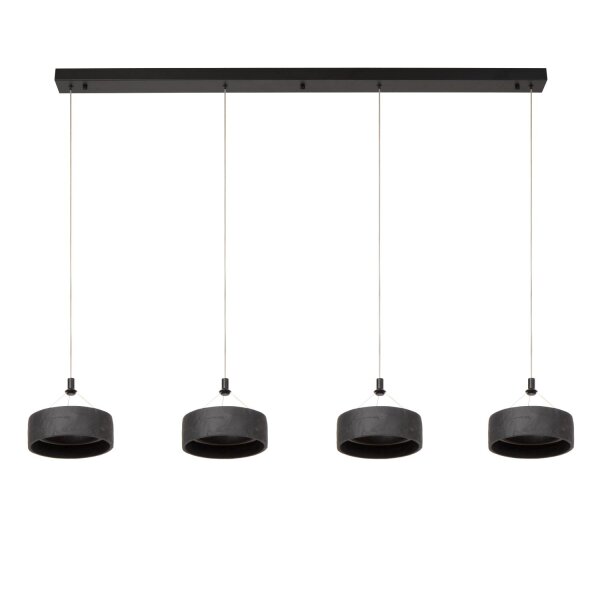 LED Hängelampe Beton Schwarz CCT 2200-3300K L:140 cm