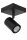 Deckenspot schwenkbar drehbar Schwarz GU10 B:10 cm
