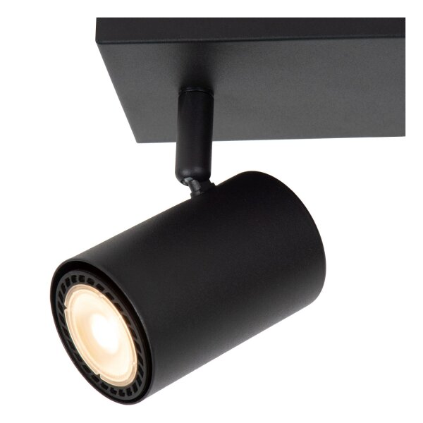 Deckenspot schwenkbar Schwarz 3-flammig GU10 L:40 cm
