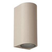 Außenleuchte Up Down Aluminium Taupe GU10 IP65...