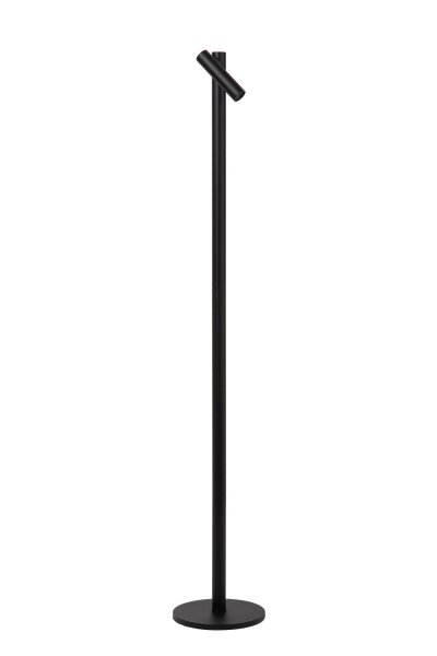 LED Stehleuchte Akku verstellbar Schwarz 2700K IP54