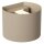 LED Wandleuchte Up Down Taupe CCT 2200-3000K IP54 rund