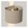 LED Wandleuchte Up Down Taupe CCT 2200-3000K IP54 rund
