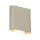 LED Wandleuchte Up Down Taupe 2200-3000K IP54 B:16 cm