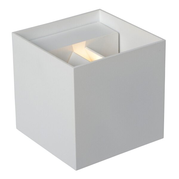 LED Wandleuchte Up Down Weiß 2700K IP54 B:10 cm 160 lm