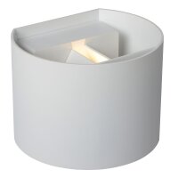 LED Wandleuchte Up Down Weiß 2700K IP54 B:13,5 cm