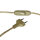 Tischleuchte CRINE Shabby Chic 42cm Blumen