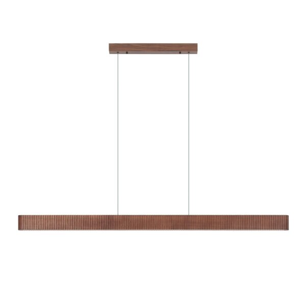 LED Hängelampe Up Down Holz CCT 2200-3000K L:150 cm