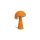 Tischleuchte schwenkbar Orange Pilzlampe E27 H:33,5 cm