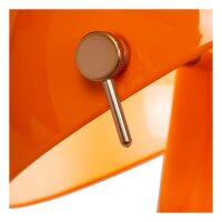 Tischleuchte schwenkbar Drehdimmer Orange E27 H:51,8 cm