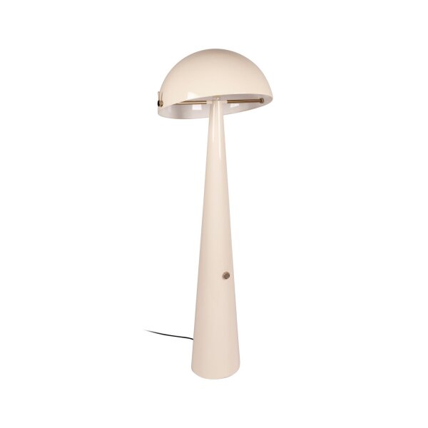 Stehleuchte schwenkbar Drehdimmer Beige Retro E27