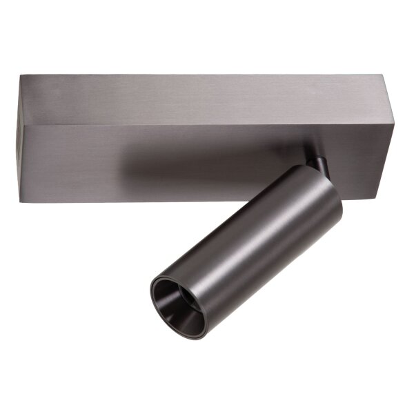 LED Spot schwenkbar Schwarz-Chrom 2700-4000K H:13,5 cm