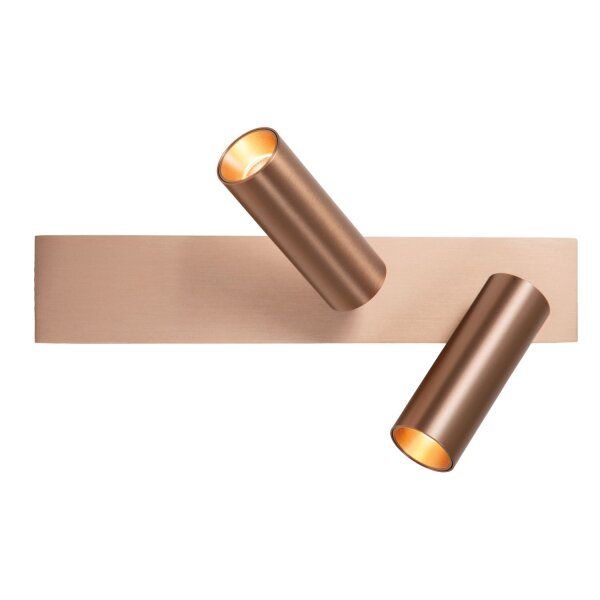 LED Deckenspot schwenkbar Champagner 2700-4000K L:28 cm