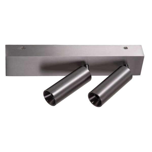 LED Deckenspot drehbar Schwarz-Chrom 2700-4000K L:28 cm