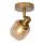 Deckenstrahler schwenkbar Glas Gold Bernstein E14