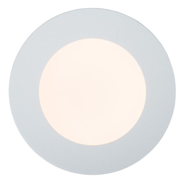 LED Deckenleuchte blendarm Weiß 3000K IP44 Ø11,7 cm